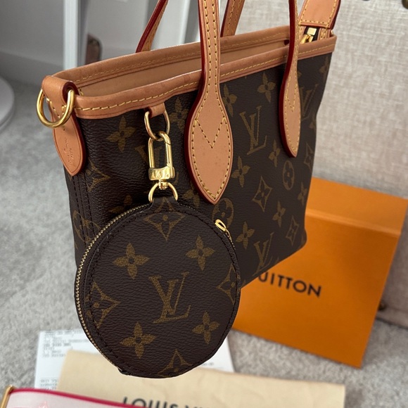 Louis Vuitton Neverfull BB peony strap - Picture 10 of 11
